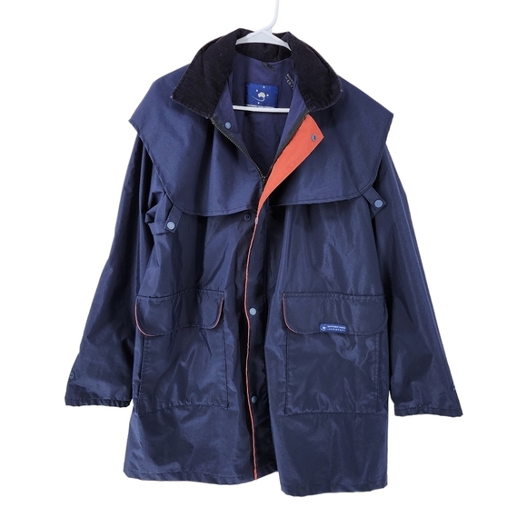 Southern Cross Country All Weather Men's Button-Zip Outdoor Stadium Jacket - L - Picture 1 of 5